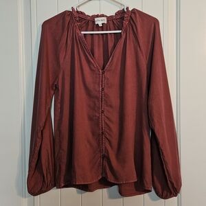 Bella Dahl Button Front Blouse